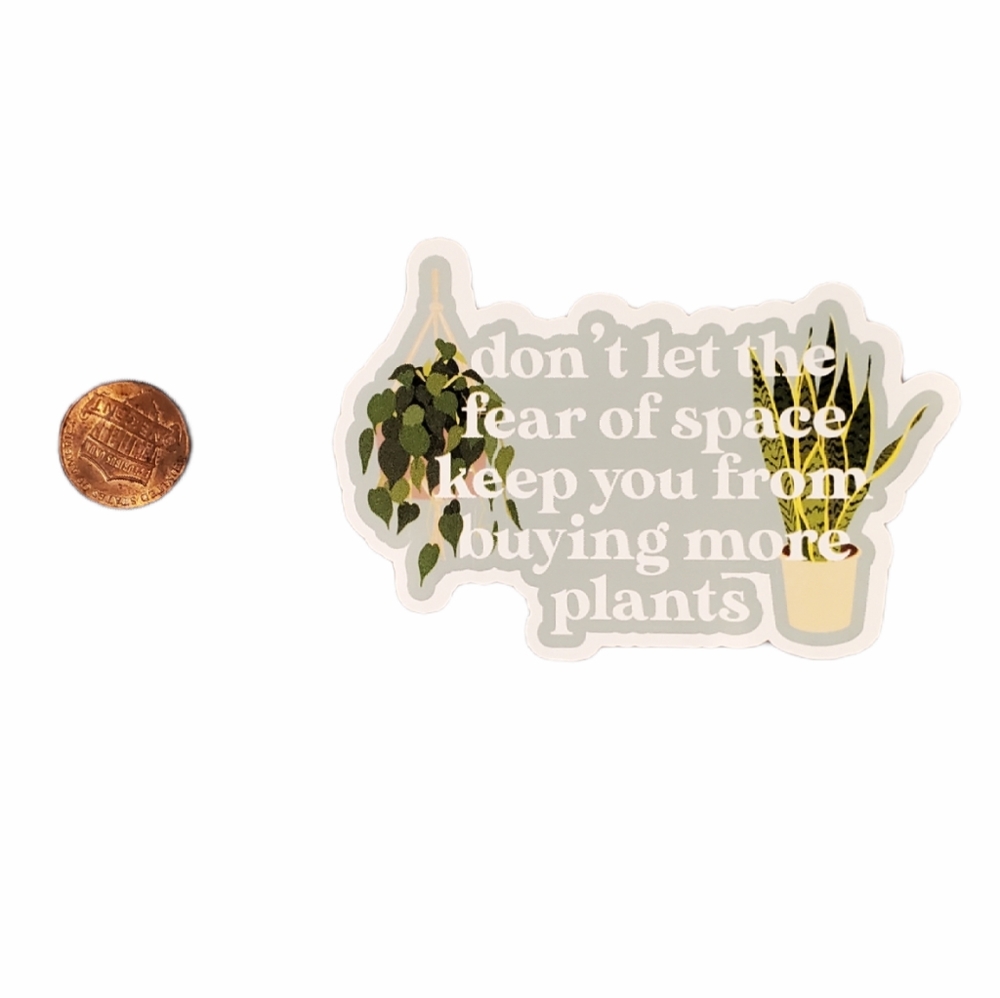 Plant lover stickers